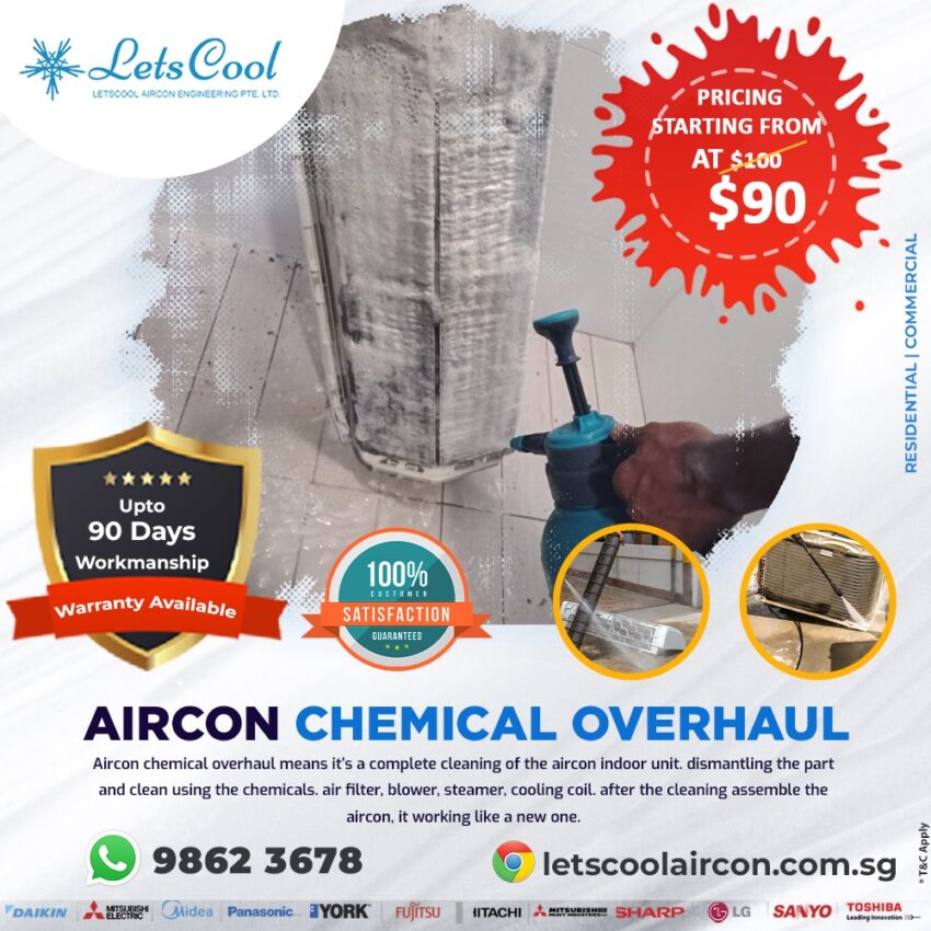 aircon chemical overhaul