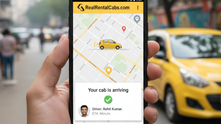 Real Rental Cabs airport Ahmedabad