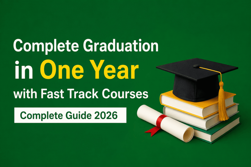 fast track graduation one year 2026