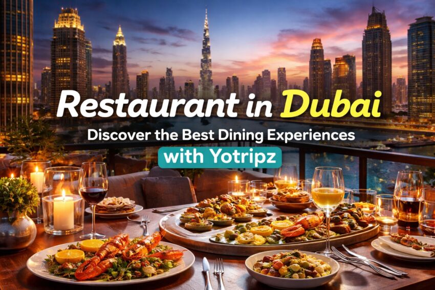 Restaurant in Dubai Discover the Best Dining Experiences with Yotripz