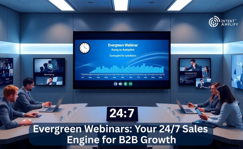 2 Evergreen Webinars Your 24 7 Sales Engine for B2B Growth