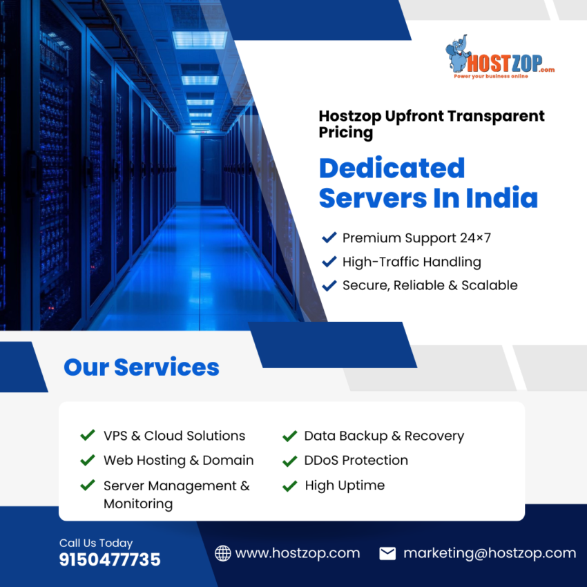 Dedicated Server In India The Future Of Scalable Web Infrastructure
