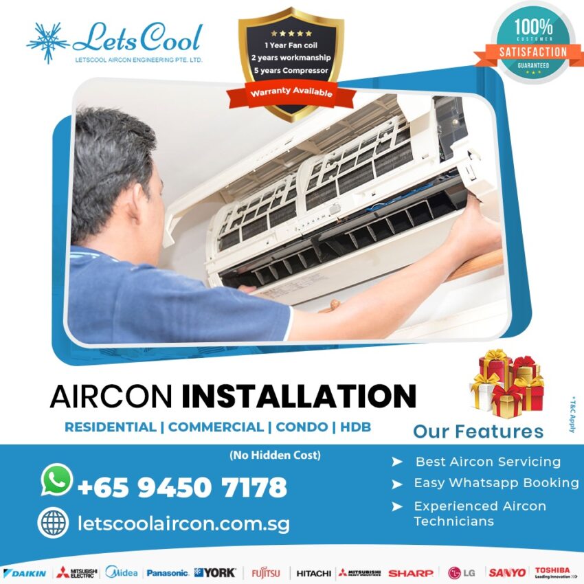 aircon installation 4