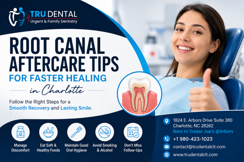 Root Canal Aftercare Tips for Faster Healing in Charlotte