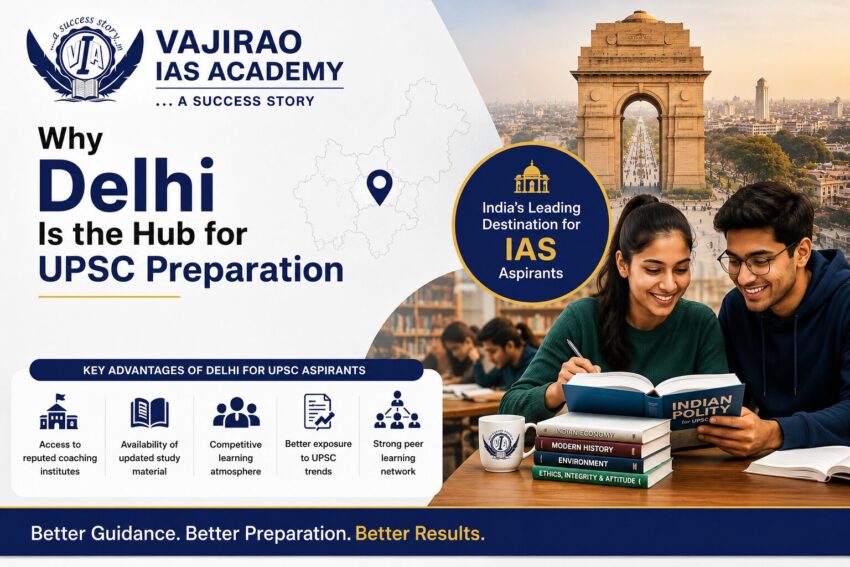 Why Delhi Is the Hub for UPSC Preparation