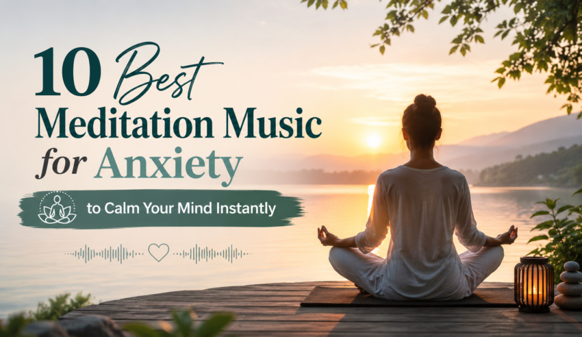 10 Best Meditation Music for Anxiety to Calm Your Mind Instantly