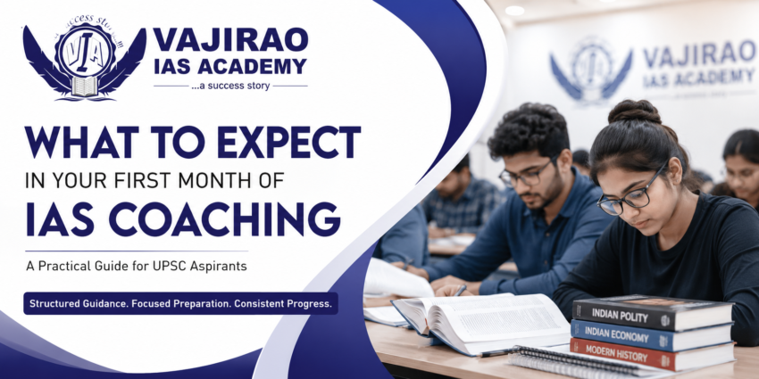 First Month of IAS Coaching