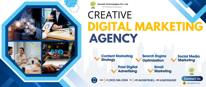 Creative digitalMarketing Agency gaurishtechnologiespvtltd 1