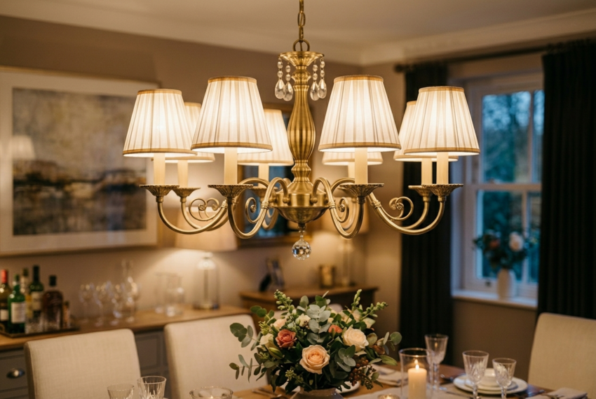 Pleated Lampshade A Classic Lighting Choice for Elegant Interiors