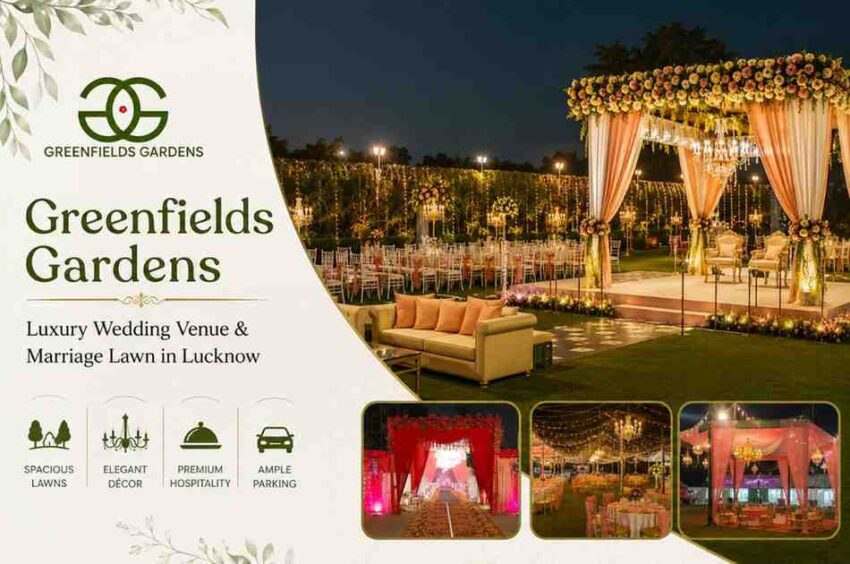 luxury wedding venue marriage lawn luckno