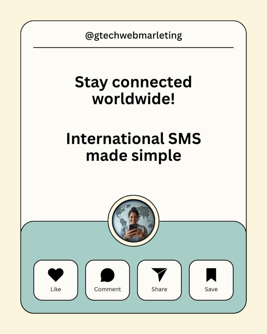 Instagram Post International SMS 1