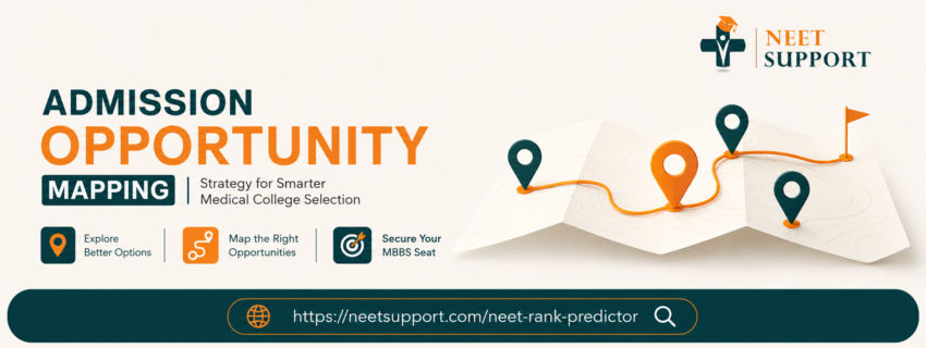 NEET Rank Predictor The Admission Probability Matrix Strategy for Smarter Counselling Planning