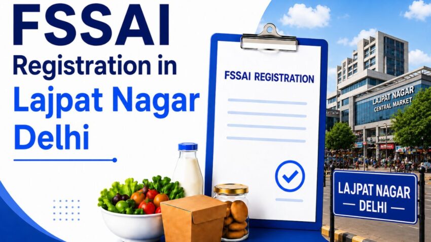 FSSAI Registration in Lajpat Nagar Delhi