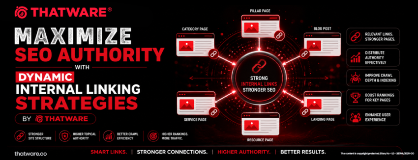 Maximize SEO Authority with Dynamic Internal Linking Strategies by ThatWare