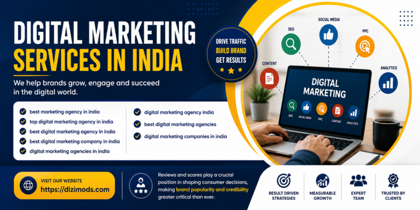 Digital marketing services for growth