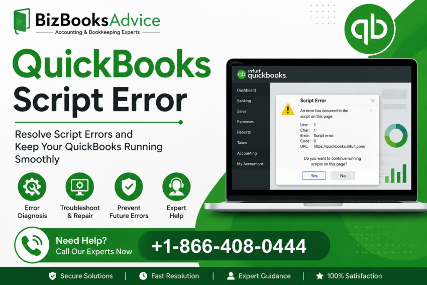 QuickBooks Script Error