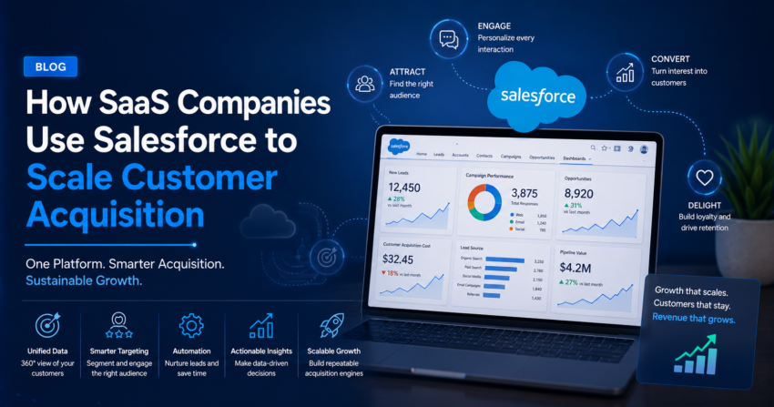 How SaaS Companies Use Salesforce to Scale Customer Acquisition