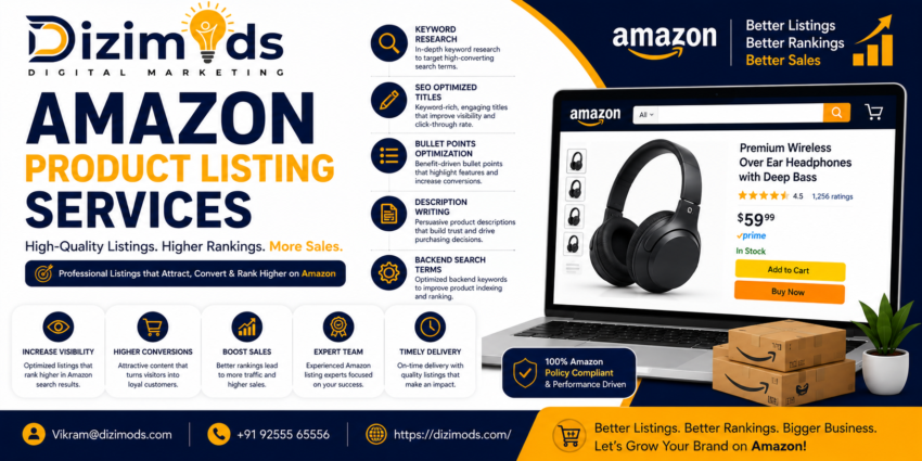 amazon product listing services