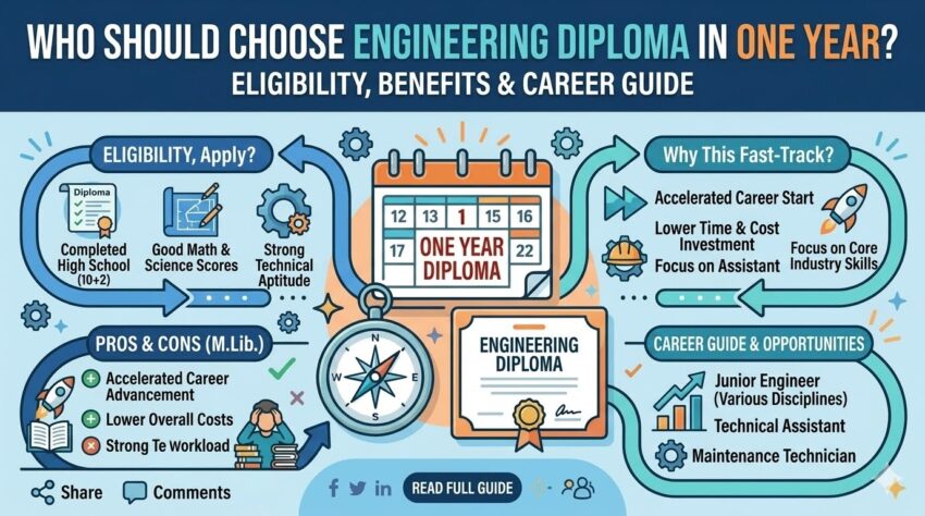 engineering diploma in one year