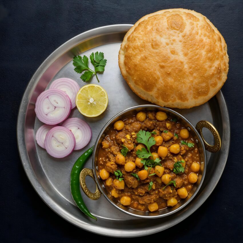 delicious indian street food platter 1