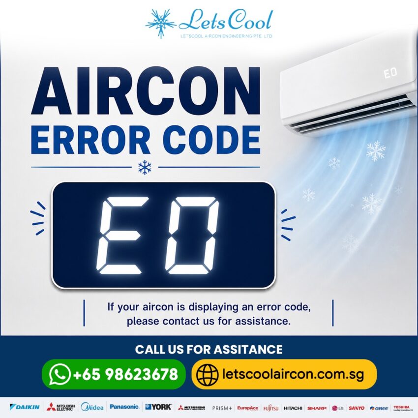 aircon error code 1