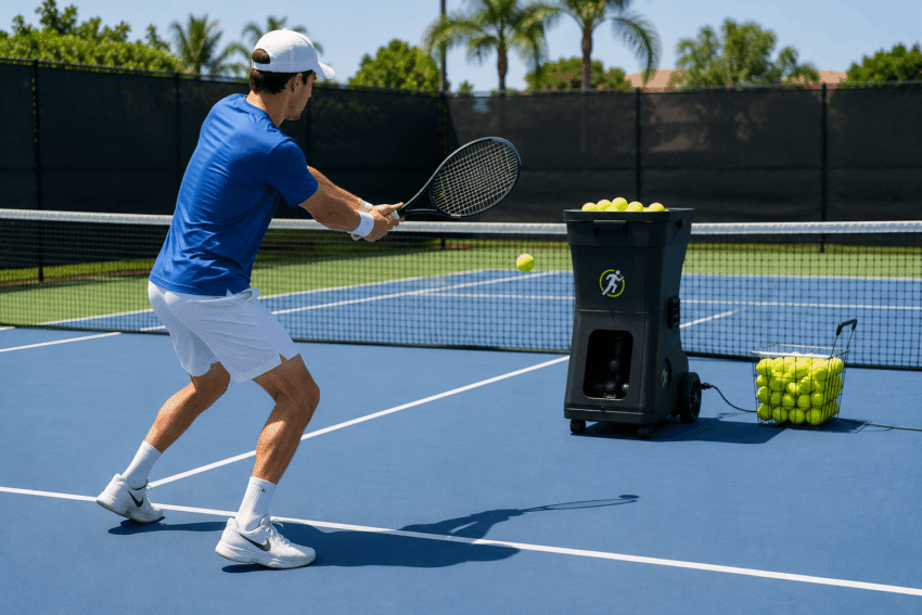 Tennis Practice With Ball Machine A Smart Way to Build Consistency and Confidence 1