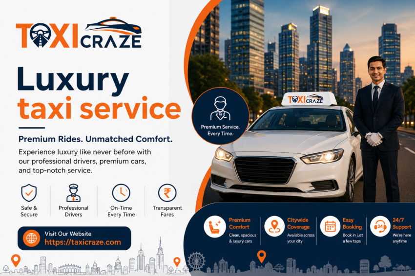 Luxury taxi service 3