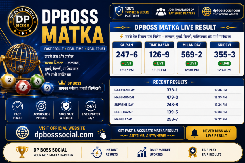 satta matka satta matka dpboss