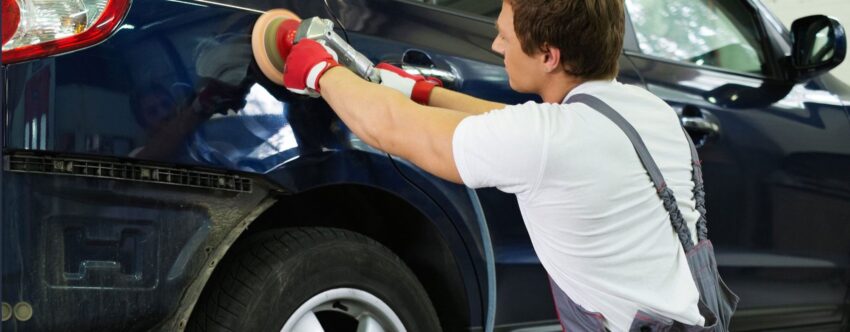 Mobile Car Scratch Repair Banner