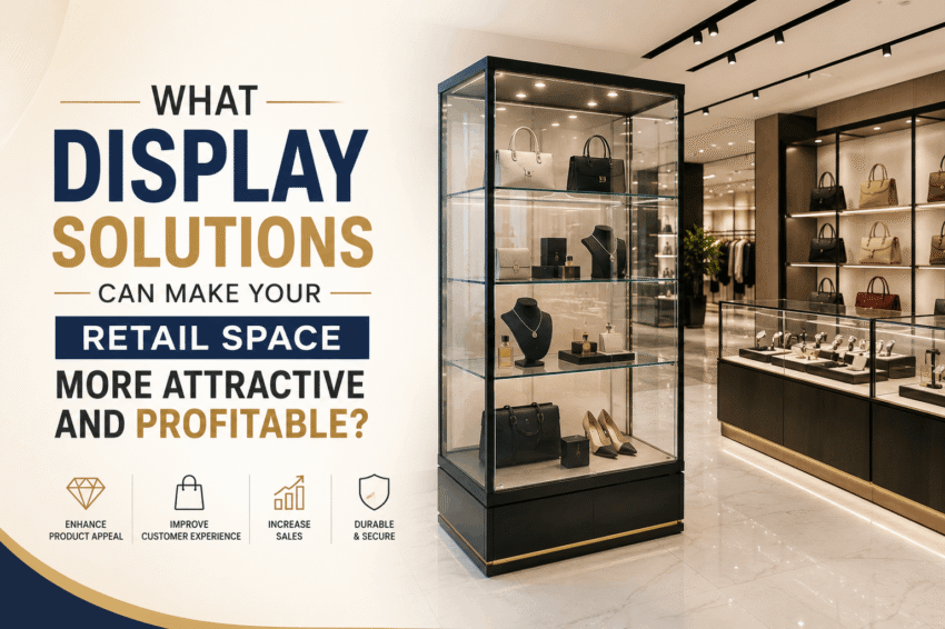 What Display Solutions Can Make Your Retail Space More Attractive and Profitable