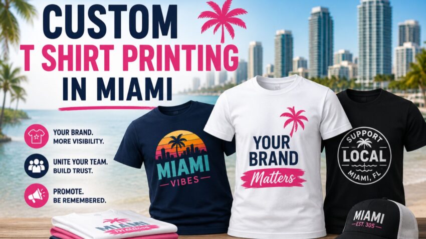 custom t shirt printing in miami