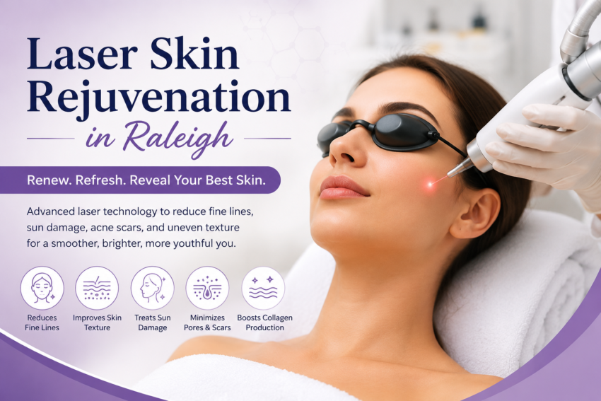 Laser skin rejuvenation in Raleigh