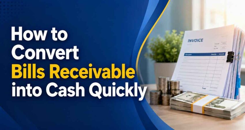 How to Convert Bills Receivable into Cash