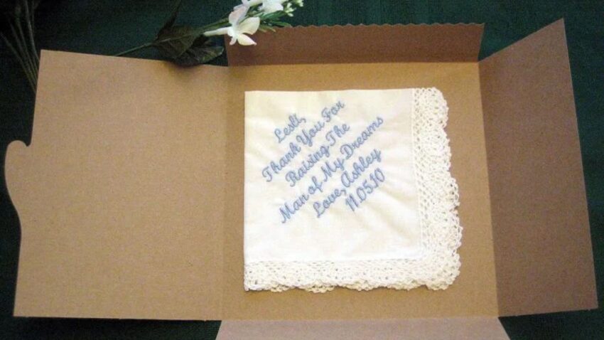 Meaningful Details That Turn a Handkerchief into a Wedding Keepsake