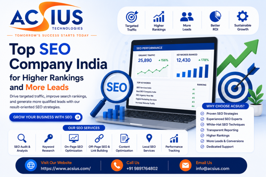 Top SEO Company India for Higher Rankings