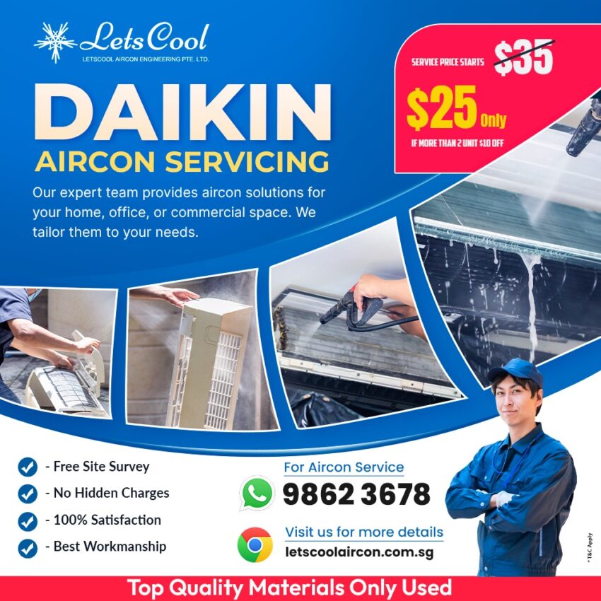daikin aircon servicing