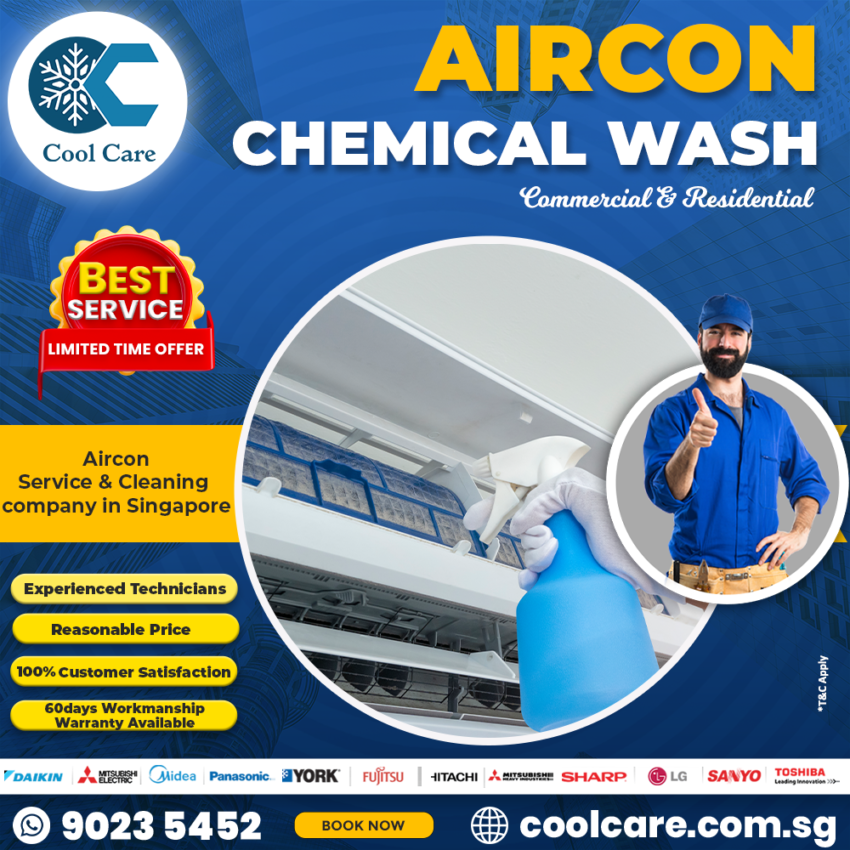 aircon chemical wash