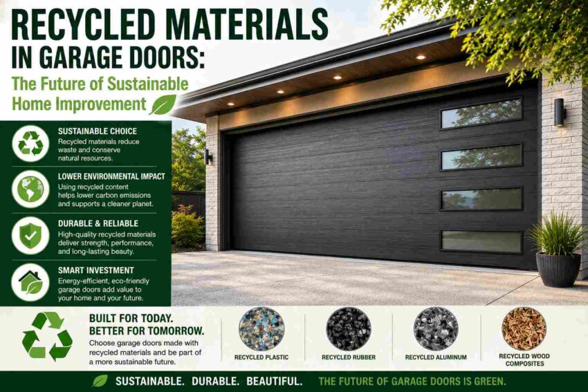 garage door recycled materials 100kb