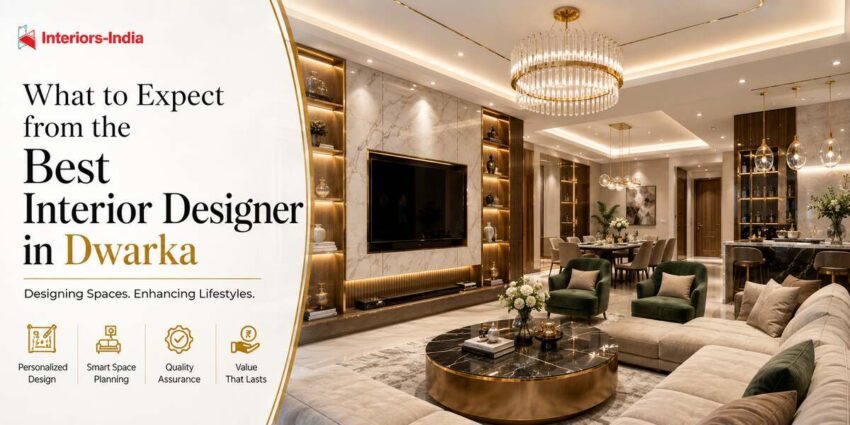 What to Expect from the Best Interior Designer in Dwarka