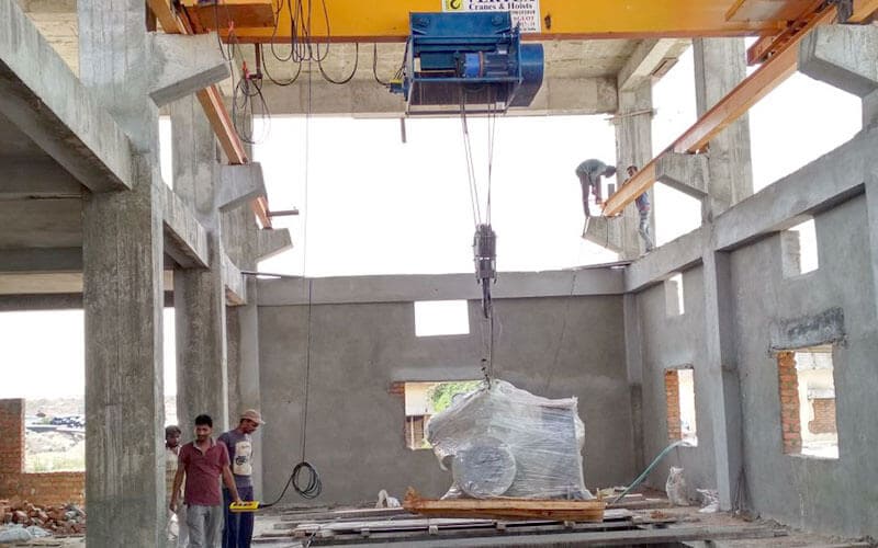 DOUBLE GIRDER EOT CRANES SUPPLIERS IN HYDERABAD