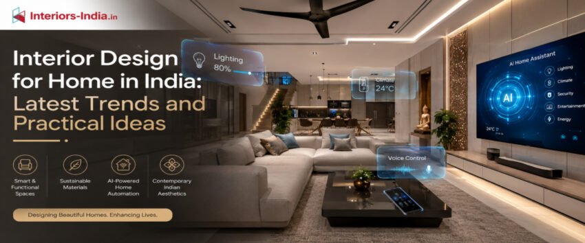 Interior Design for Home in India Latest Trends and Practical Ideas