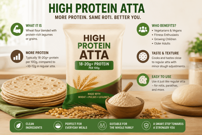 High protein atta 1