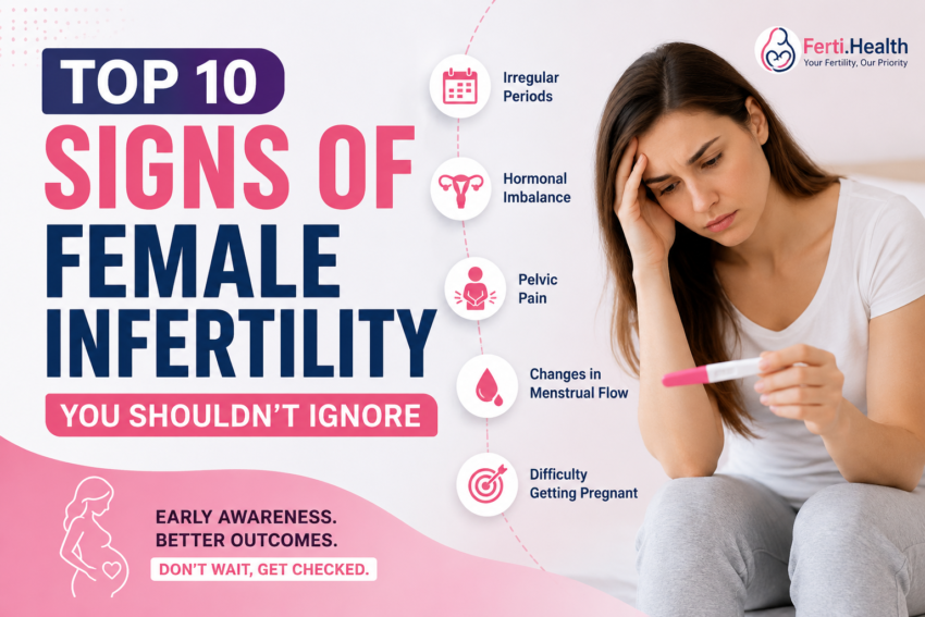 Signs of female infertility explained