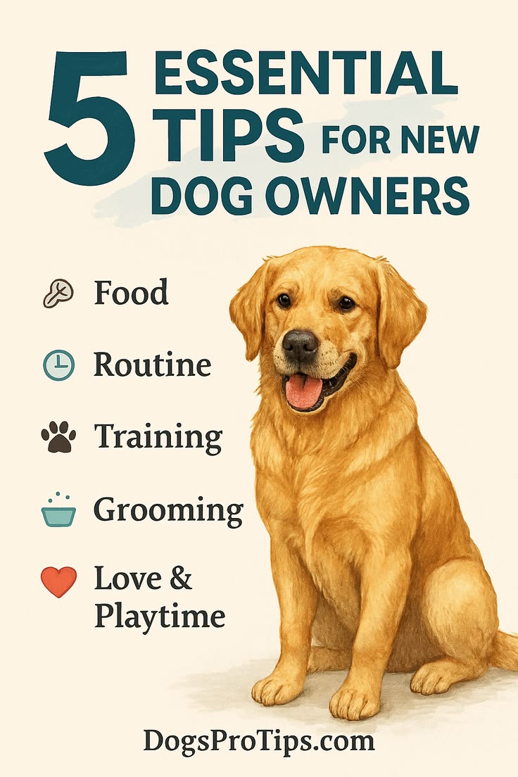 tips for new dog owners