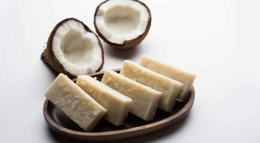 Coconut Banana Burfi