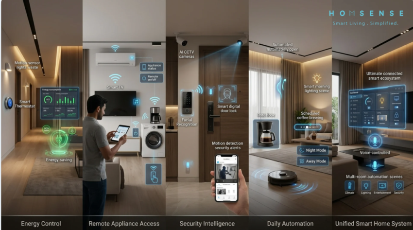 Basic home automation systems