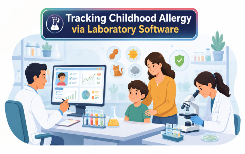 Tracking Childhood Allergy via Laboratory Software