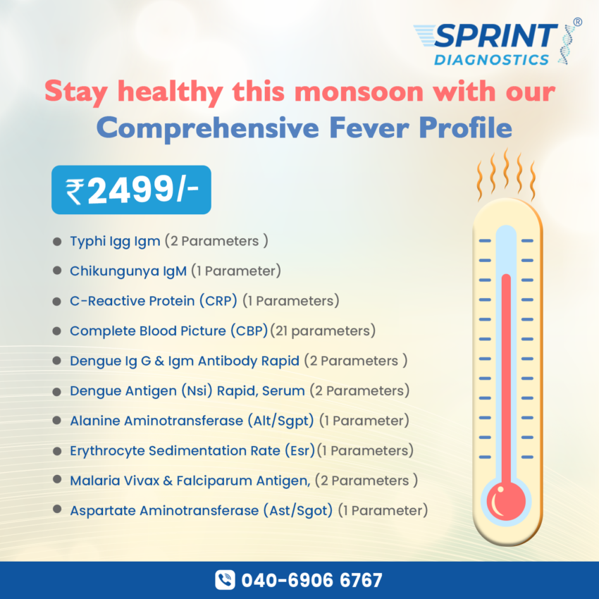 Comprehensive Fever Profile In Hyderabad