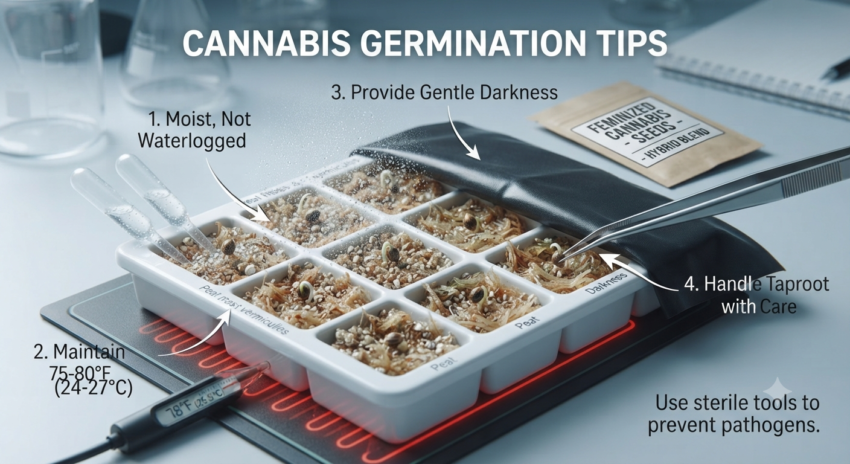 cannabies germination 1