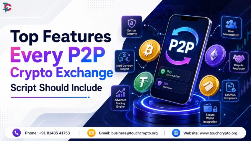 P2P Crypto Exchange Script TouchCrypto